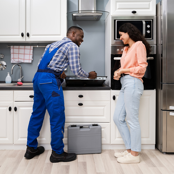 what kind of warranty do you offer on your cooktop repair services in Friend